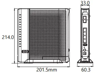 Accton Technology H680GM Access Point - Dimensions