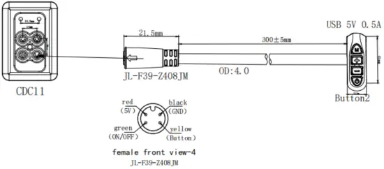 Board terminal cable sequence diagram