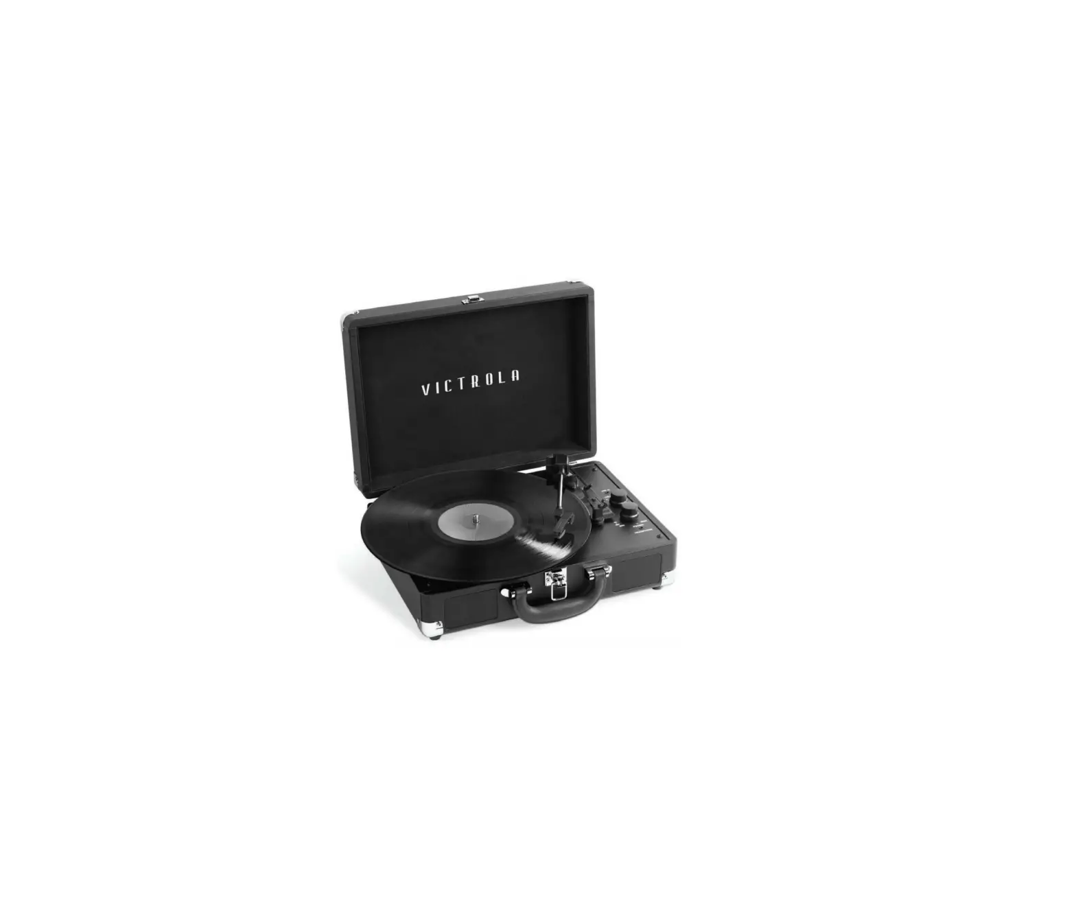 Victrola Vtj-53bt Vintage 3-speed Bluetooth Suitcase Record Player Instruction Manual