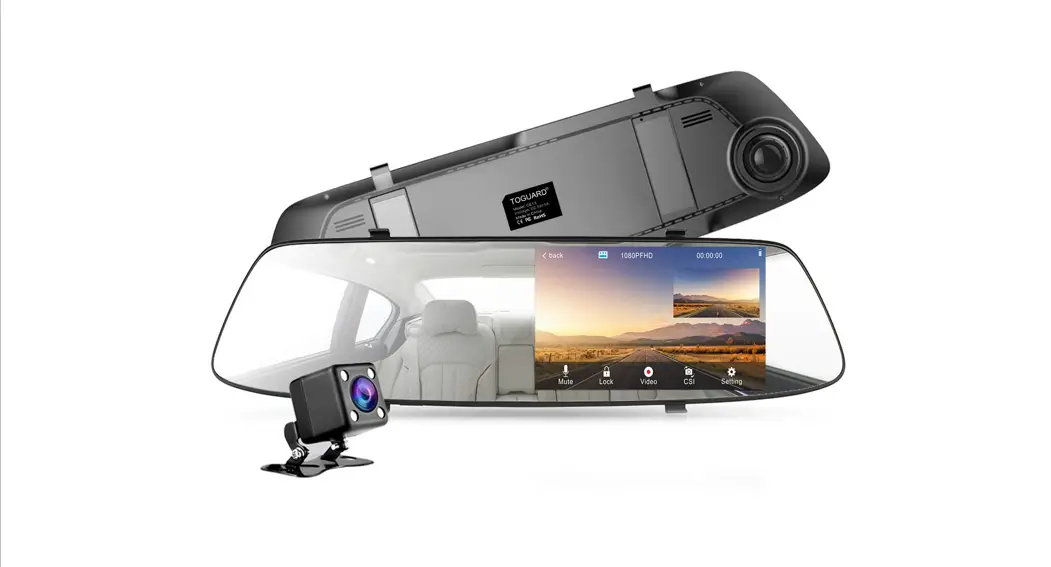 Toguard Ce80a Touch Screen Streaming Video Rear View Mirror User Manual
