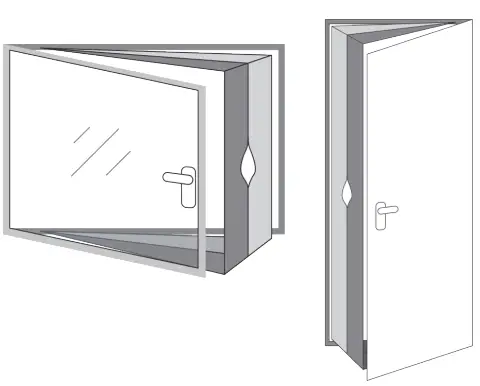 Suitable for windows and doors