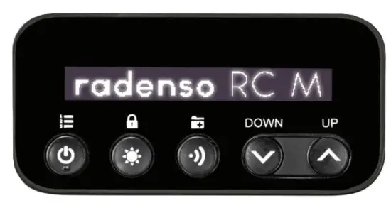 radenso RC M Hidden Radar Detector Solution