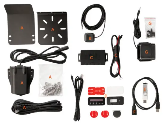 radenso RC M Hidden Radar Detector Solution - what’s inside