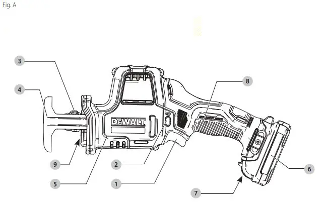 DEWALT DCS312 12v XR Cordless Brushless Reciprocating 1