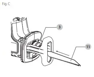 DEWALT DCS312 12v XR Cordless Brushless Reciprocating 3