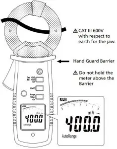AMPROBE Leakage Current Clamp User Manual