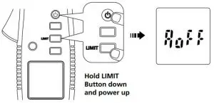 Disable Auto Power Off