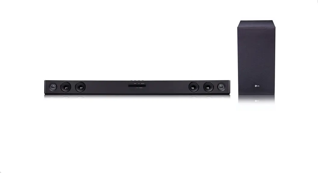 Lg Soundbar Sj3 Spj4bm-w User Manual