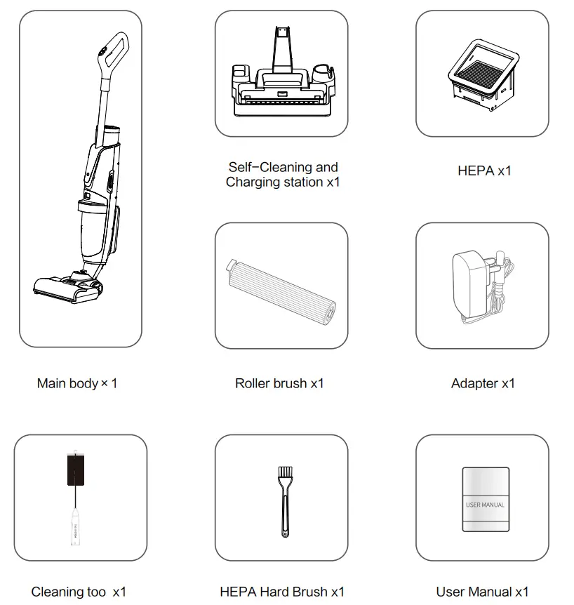 Vacuum Cleaners ES285095 Cordless Vacuum and Mop - fig1