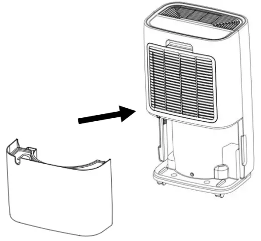 Replace the empty tank