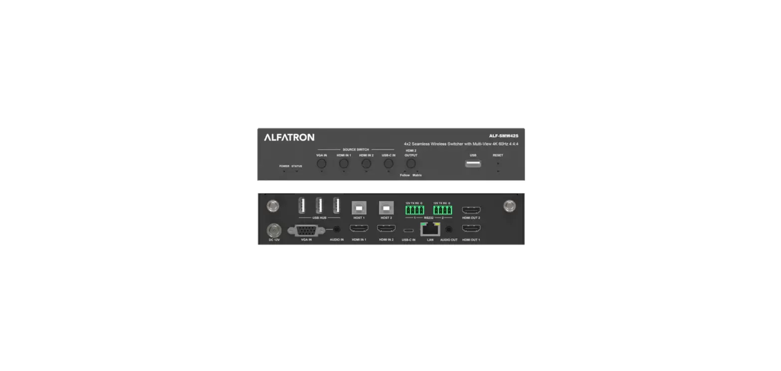 Alfatron Alf-tp405pt Scaler Switcher User Manual Alfatron Alf-tp405pt Scaler Switcher User Manual