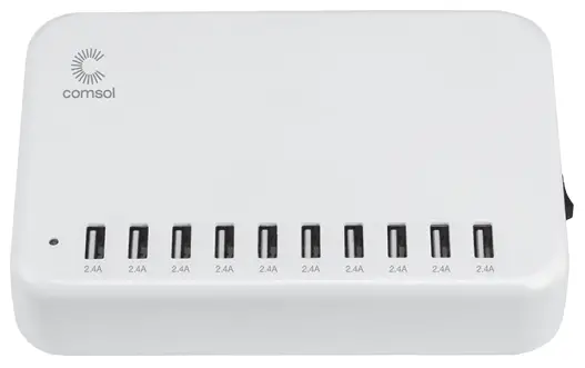 comsol DCS1024 120W 10 Port USB Charging Station
