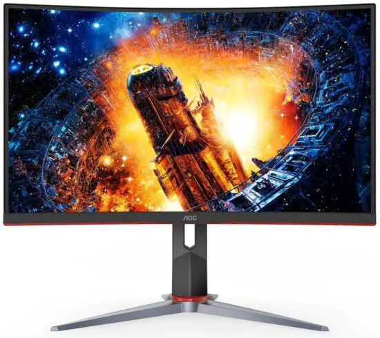 AOC C24G2 24″ 1ms 165Hz VA Panel Frameless Gaming Monitor