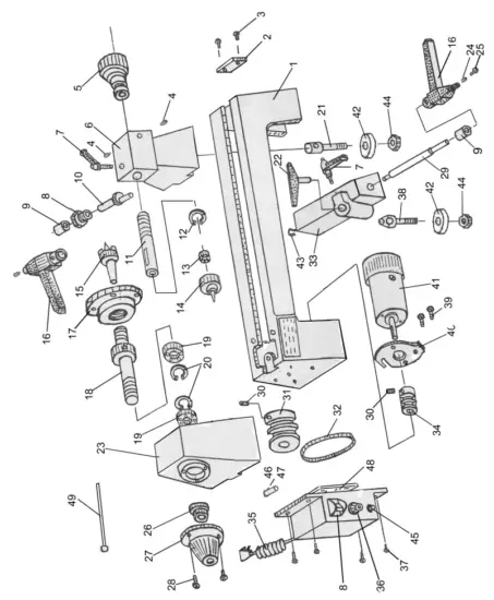 Clarke CWL325V Variable Speed Lathe - fig2