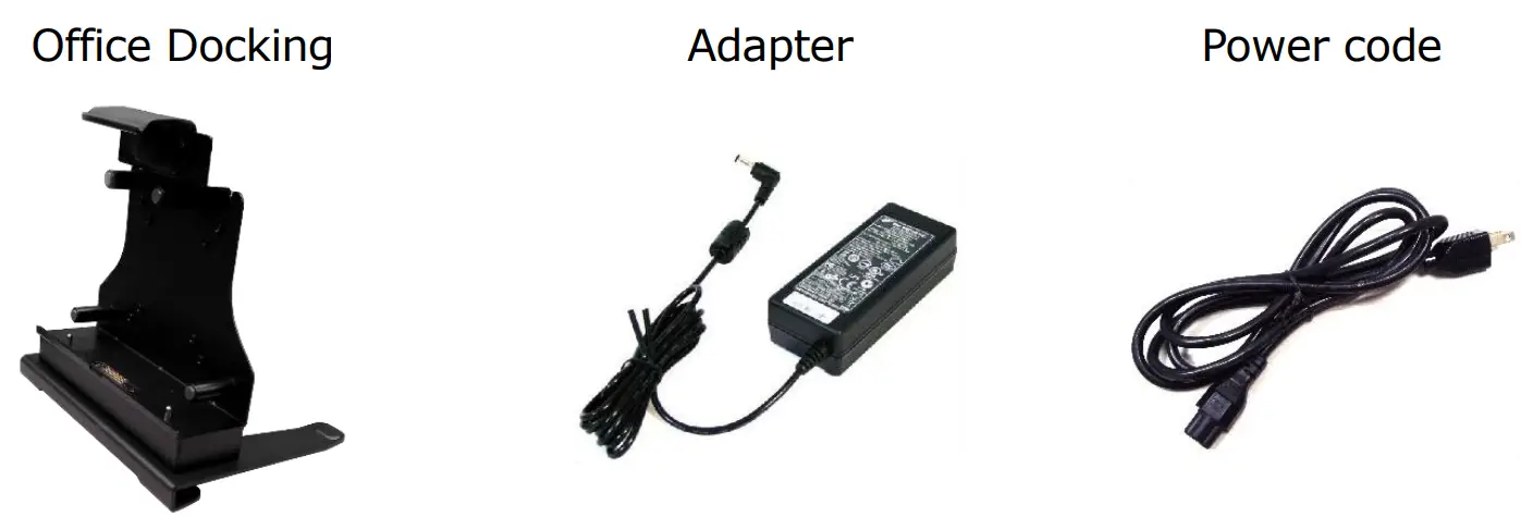 DURABOOK R11 Rugged Tablet Office Dock - fig1