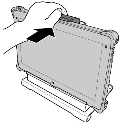 DURABOOK R11 Rugged Tablet Office Dock - fig6