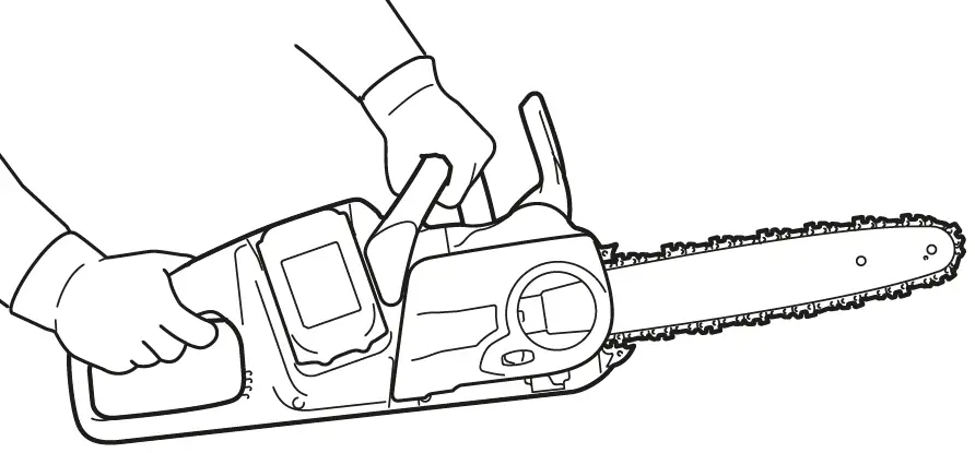 makita DUC303 Cordless Chain Saw 01