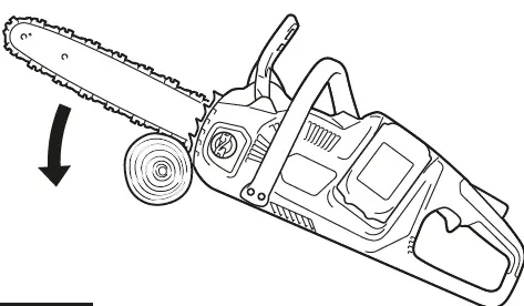 makita DUC303 Cordless Chain Saw 23