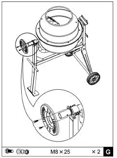 Mounting the grating disc