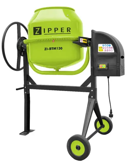 zipper ZI-BTM130 Concrete Mixer Machine 130 Litres product image