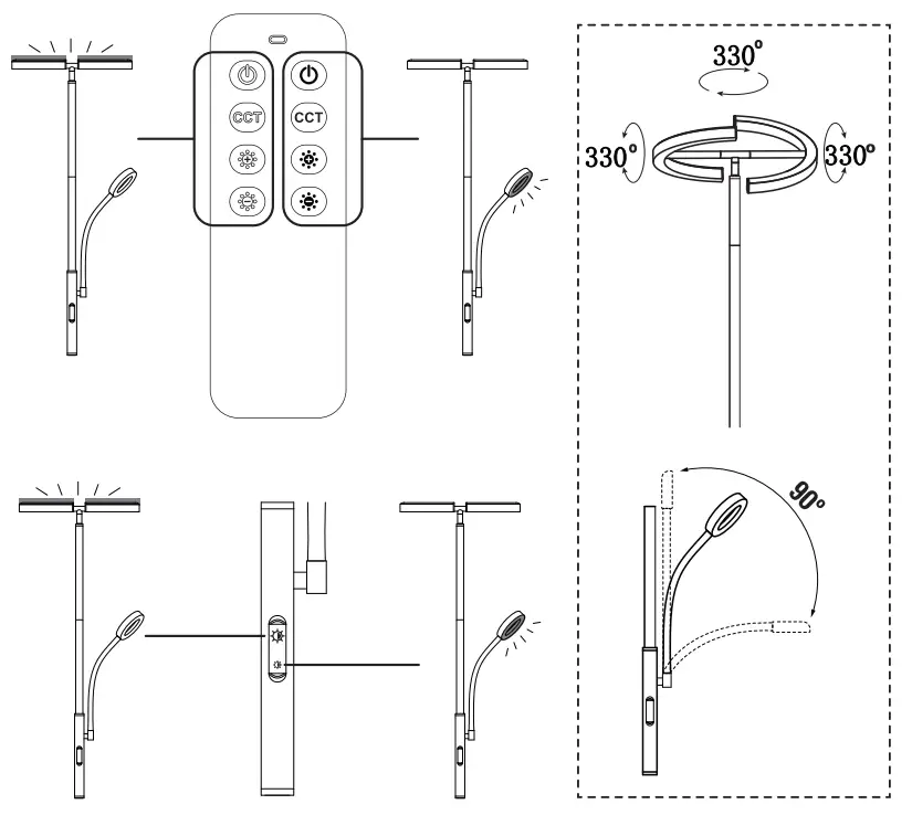 Anderson Lighting MF18812 Remote control Unit - fig