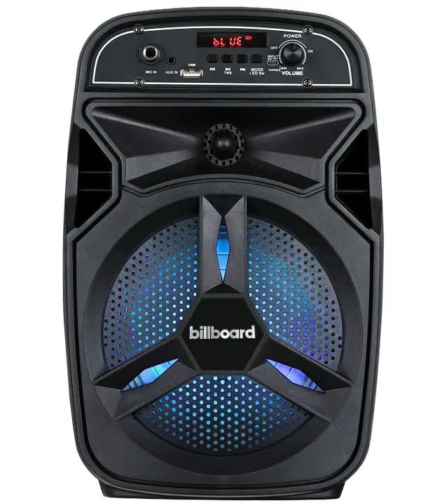 billboard BB2726 6 5 Inch Portable Party Speaker