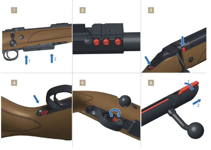 cz600 Bolt action Rifle - 3