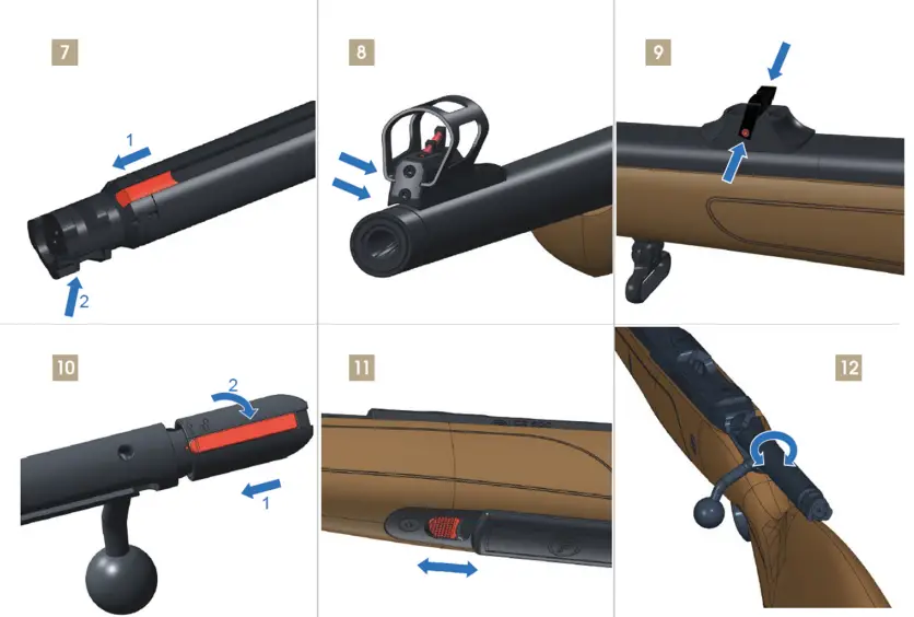 cz600 Bolt action Rifle - 4