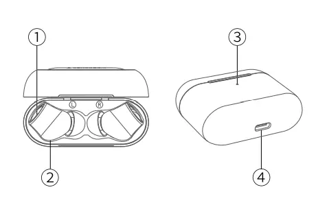 EFM EFEDDUL953PUR TWS Atlanta Dual Driver Earbuds-1
