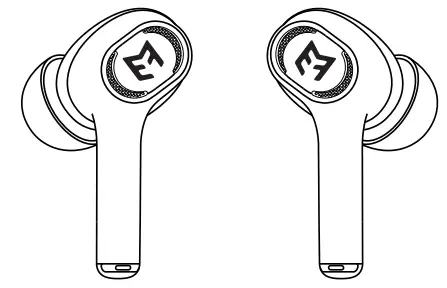 EFM EFEDDUL953PUR TWS Atlanta Dual Driver Earbuds-PRODUCTY