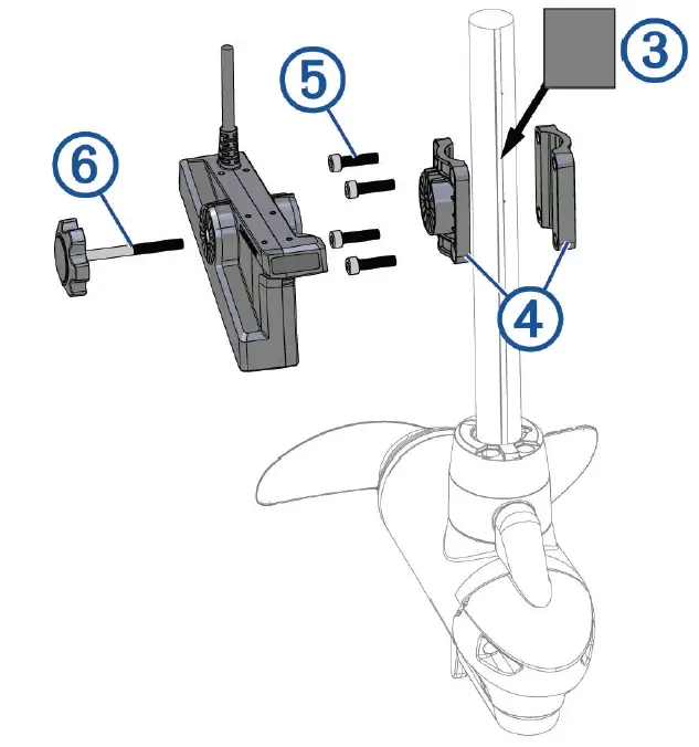 GARMIN LIVESCOPE XR LVS62 Transducer fig 15