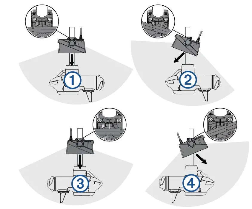 GARMIN LIVESCOPE XR LVS62 Transducer fig 16