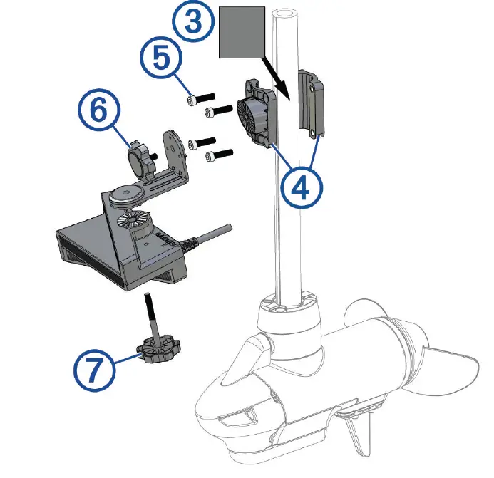 GARMIN LIVESCOPE XR LVS62 Transducer fig 5