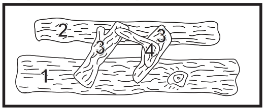 Heatilator GC400SFE 42Bay Gas Fireplace DV - Log