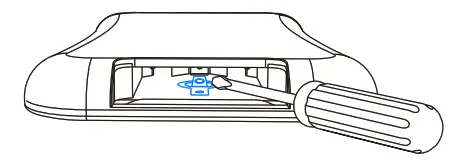 OPTONICA 6387 Ultrathin Touch Wheel RF Remote Controller - indicator