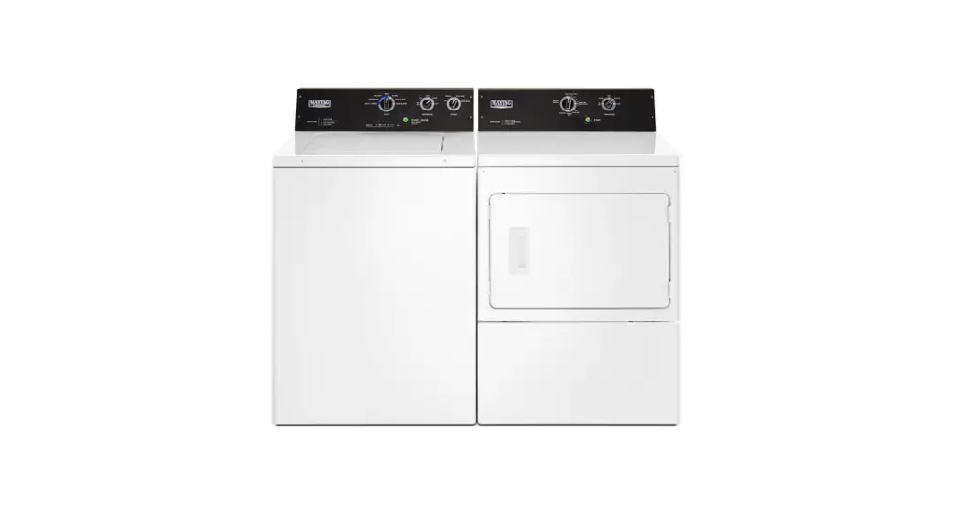 Maytag Mvwp575gw Commercial-grade Residential Agitator Washer Owner's Manual
