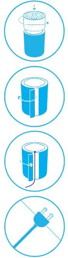 Clemas Co 3210 Blueair Health Protect Air Purifier-9