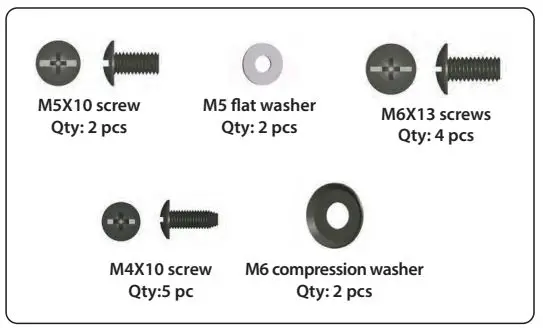 nutrichef NCGRIL2 Stainless Steel 4-Burner Propane Gas Grill User Guide - Attach the Right Side Shelf