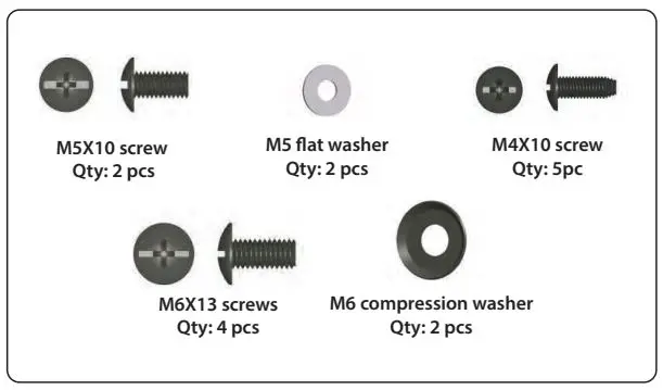 nutrichef NCGRIL2 Stainless Steel 4-Burner Propane Gas Grill User Guide - Left Side Shelf