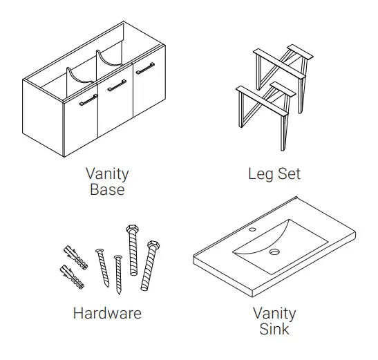 Swiss Midison Freestanding Vanity fig 2
