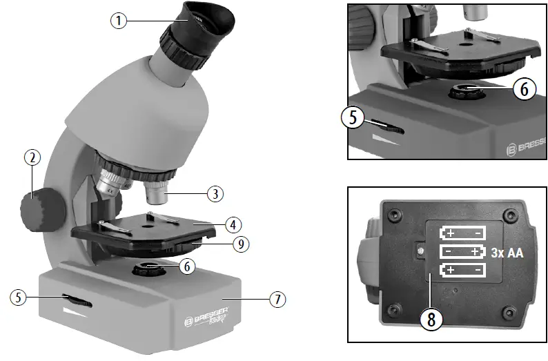 BRESSER Junior 40X-640X Microscope-1