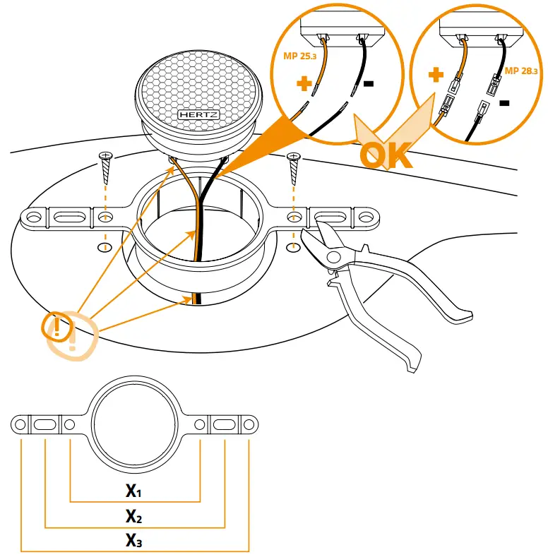 HERTZ 301MP283 Mille Pro Car Audio Systems - fig 2
