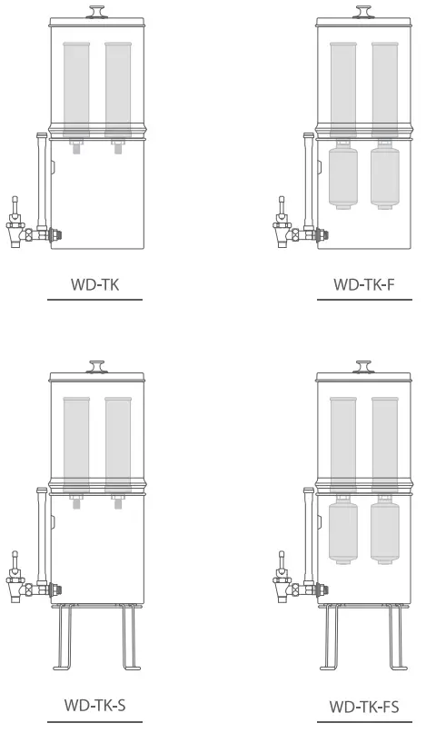 Waterdrop WD TK Gravity fed Water Filter System - 1
