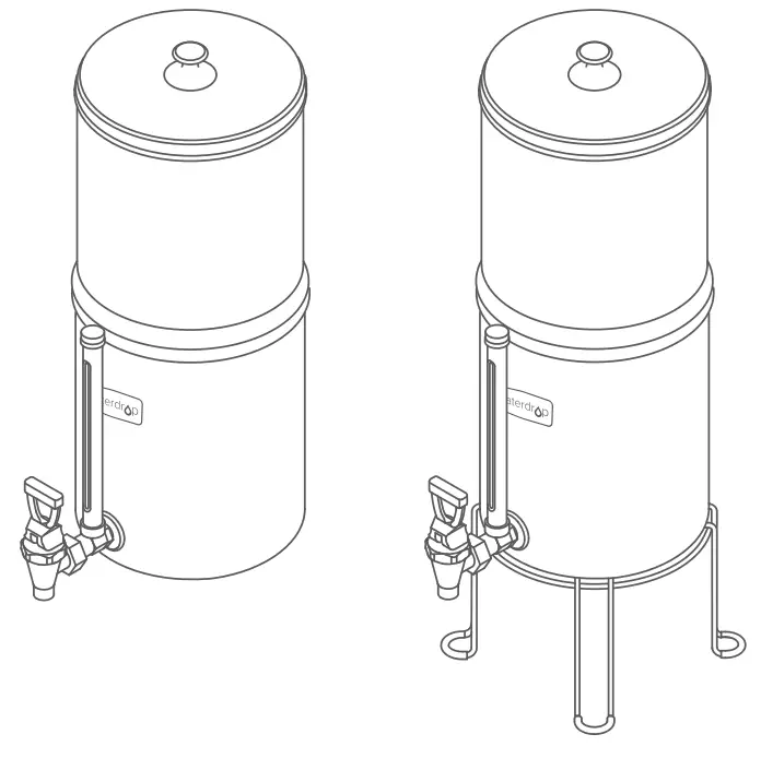 Waterdrop WD TK Gravity fed Water Filter System - 7