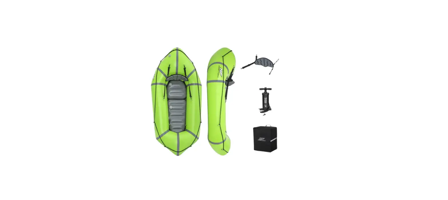 Bestway 65146 Hydro-force Wayfarer Green Canoe Inflatable Packraft Set Owner's Manual Bestway 65146 Hydro-force Wayfarer Green Canoe Inflatable Packraft Set Owner's Manual