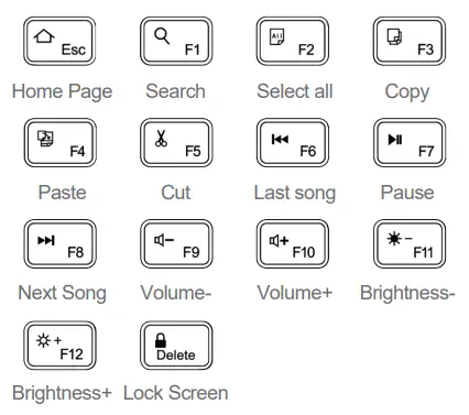 INFILAND 0557FD4K Galaxy Tab A7 Backlit Keyboard - 1