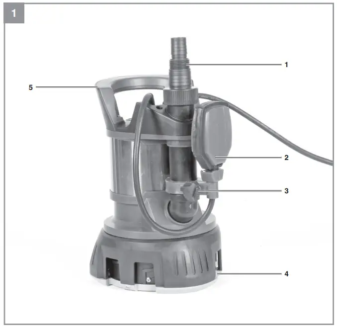 Einhell GE-DP Series Dirty Water Pump-fig2
