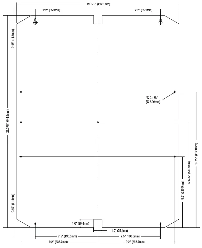 Trove2HW2 Trove2 Enclosure with Altronix-Honeywell ProWatch-WinPak Backplane-14