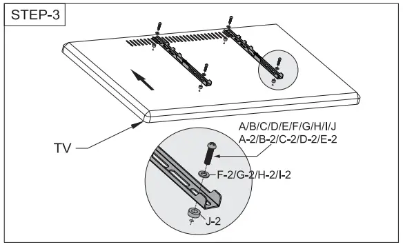 DAYTON AUDIO NBS-F Commercial Slim Fixed TV Wall Mount-fig5