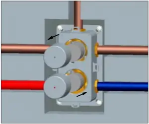 6 take out the two caps